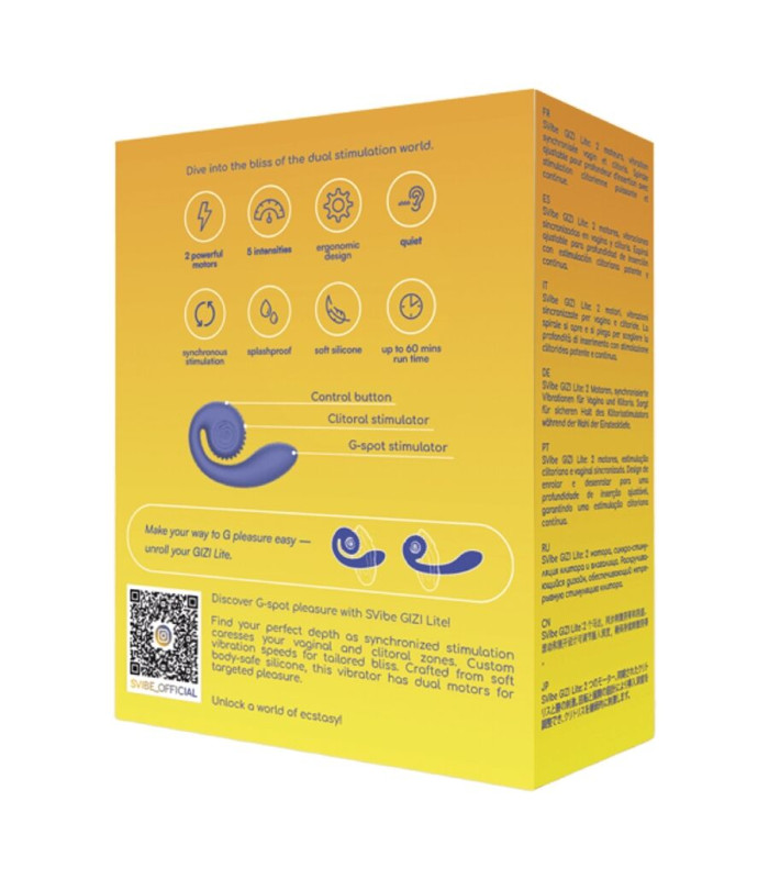 Snail Vibe Gizi Lite violet — Sélection douce | Folies Secrètes