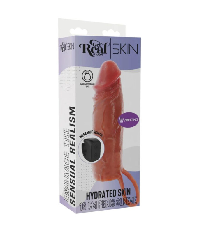 Get Real manchon vibrant caramel — Bien-être homme | Folies Secrètes
