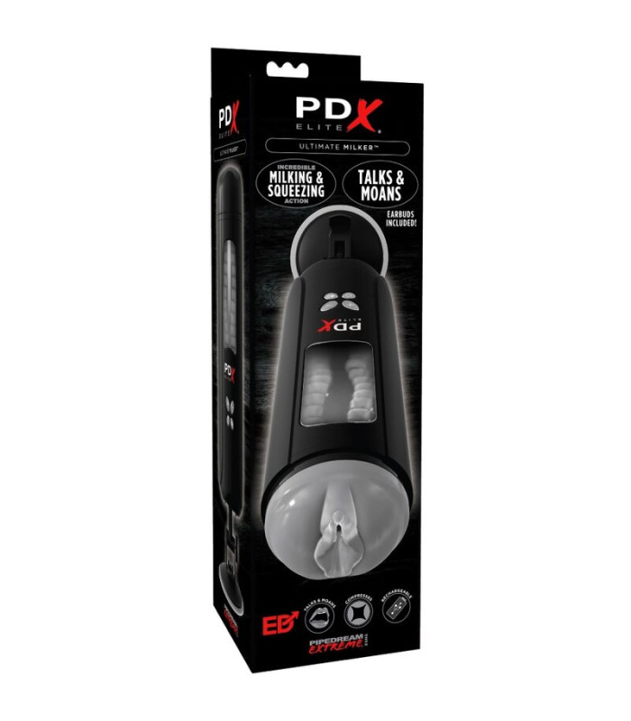 PDX Elite Ultimate Milker voix — Premium homme | Folies Secrètes
