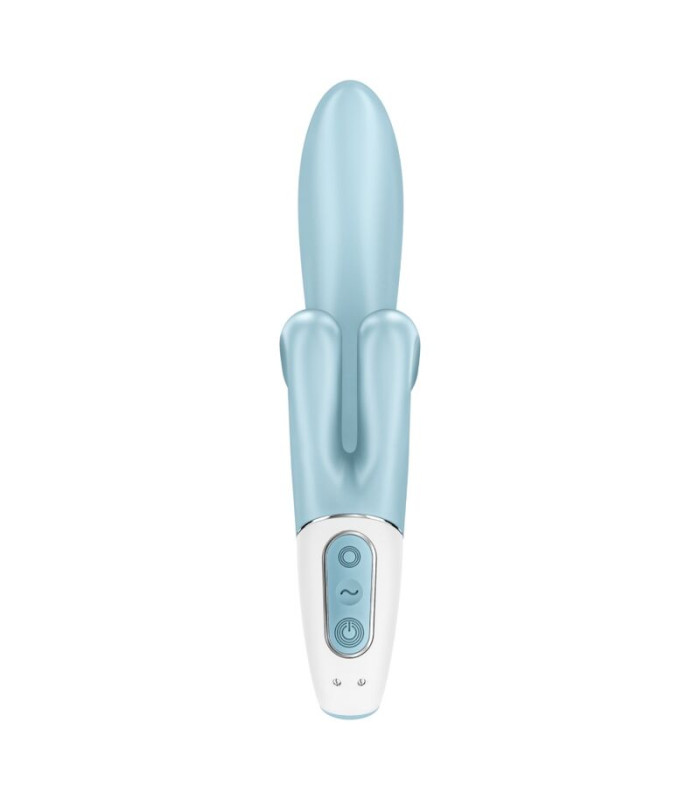 Satisfyer Touch Me — Rabbit vibration bleu | Folies Secrètes