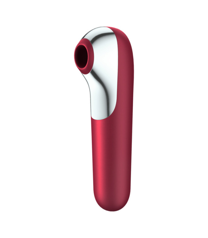 Satisfyer Dual Love rouge — Vibrateur connecté | Folies Secrètes