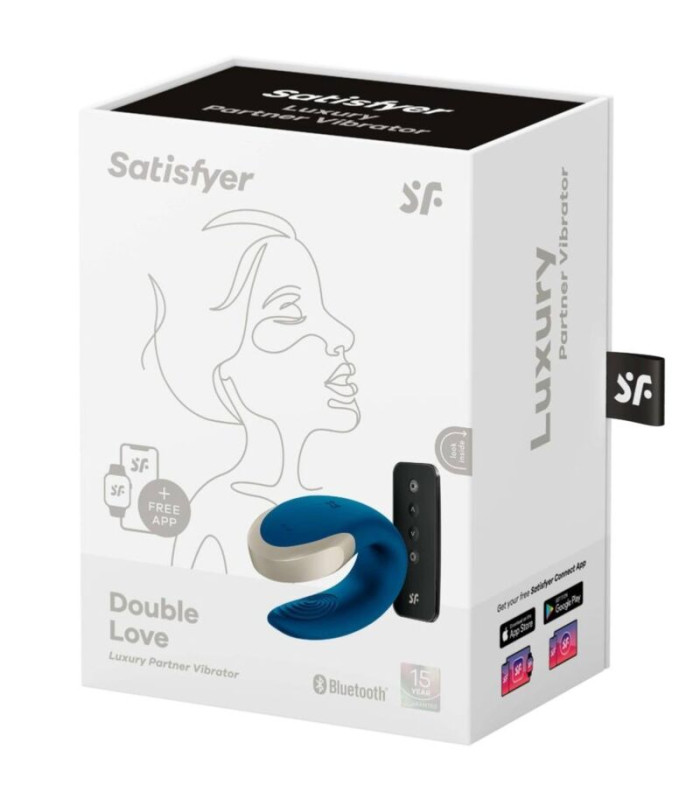 Satisfyer Double Love Partner — Vibrateur couple | Folies Secrètes