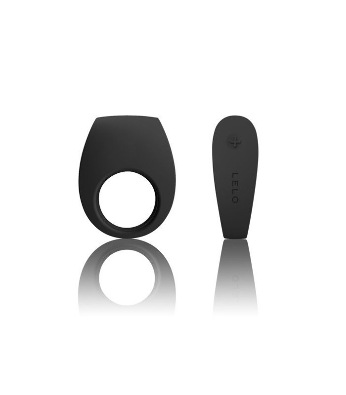 LELO Tor II noir — Anneau vibrant couple | Folies Secrètes