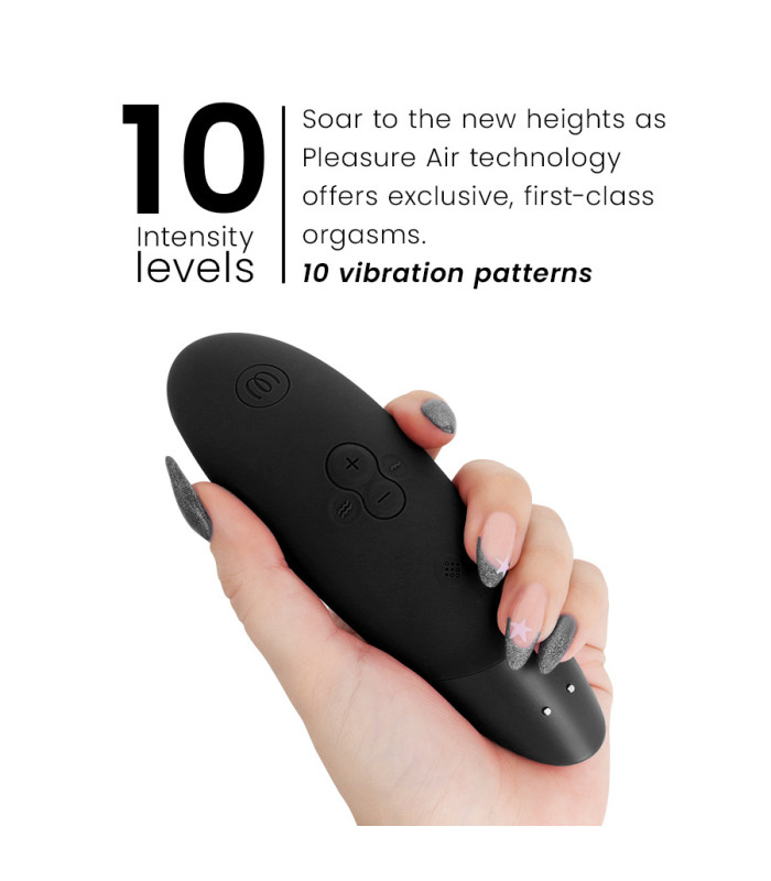 Womanizer stimulateur clitoral noir — Sélection douce | Folies Secrètes