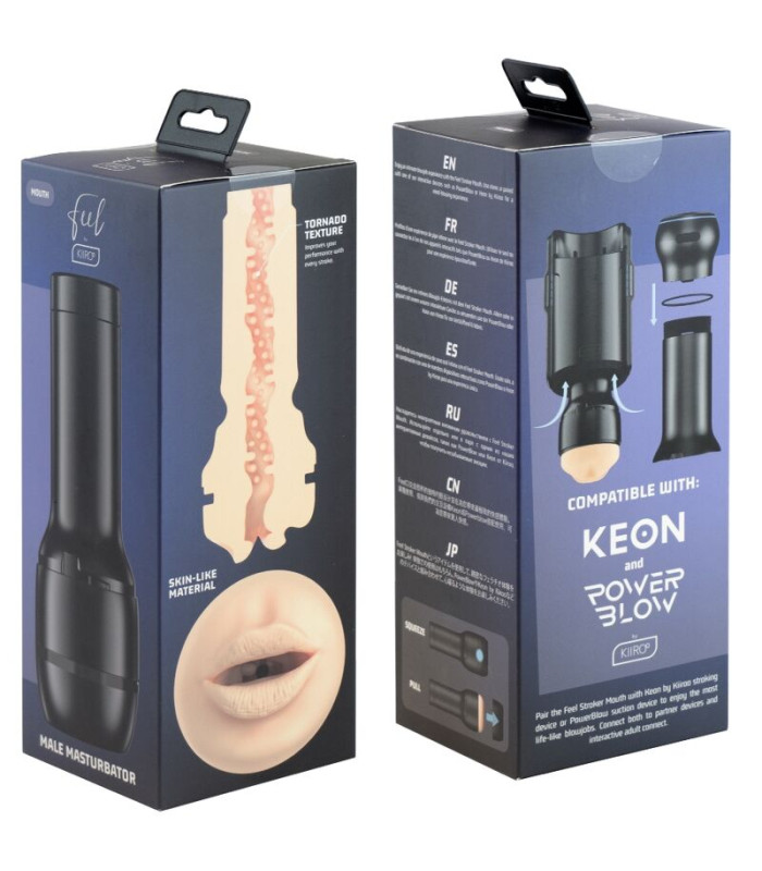 Kiiroo Feel bouche — masturbateur interactif, vue principale