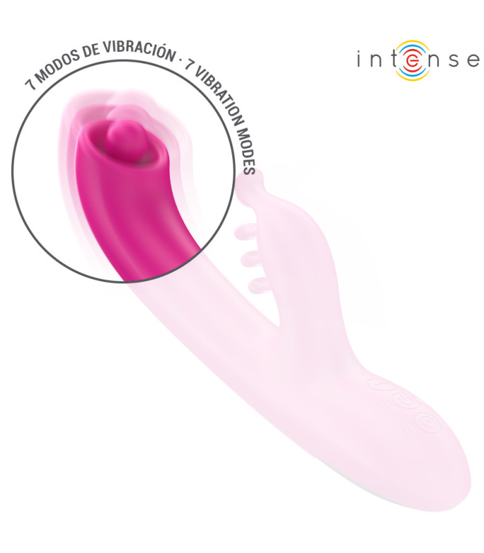 Intense Christina lapin 22,5 cm rose — Sélection douce | Folies Secrètes