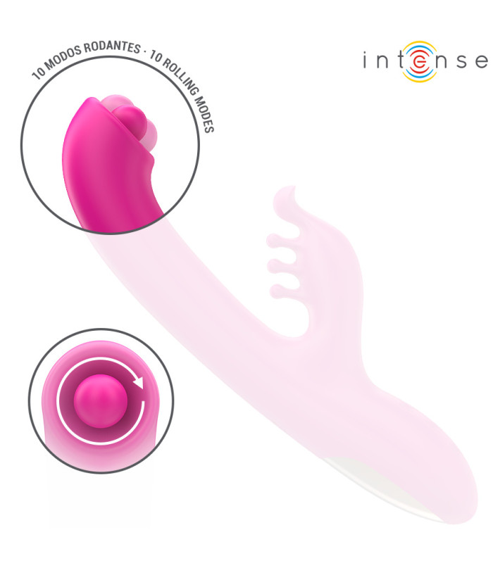 Intense Christina lapin 22,5 cm rose — Sélection douce | Folies Secrètes