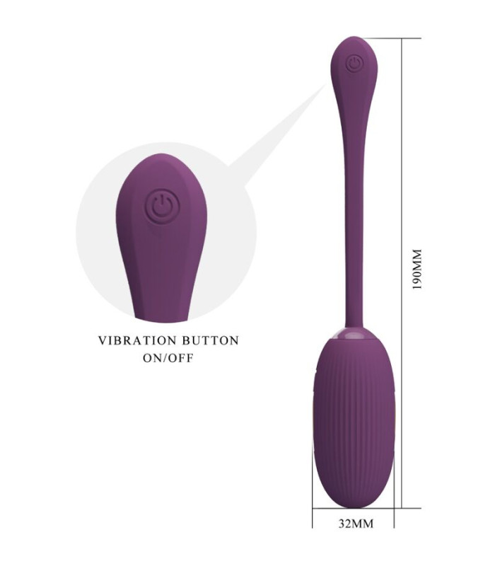 Pretty Love Doreen oeuf app violet — Premium homme | Folies Secrètes