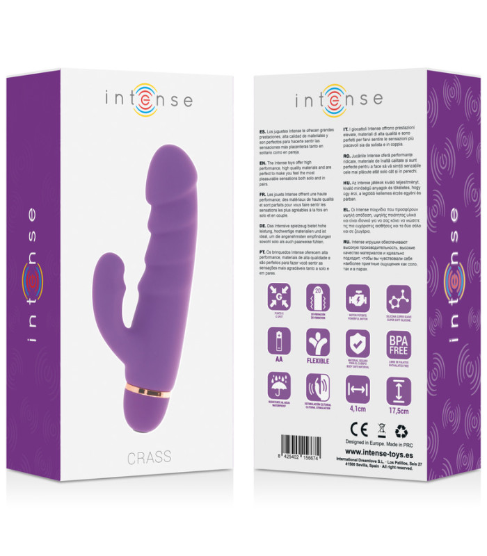 Intense Crass 20 vitesses lilas — Sélection douce | Folies Secrètes