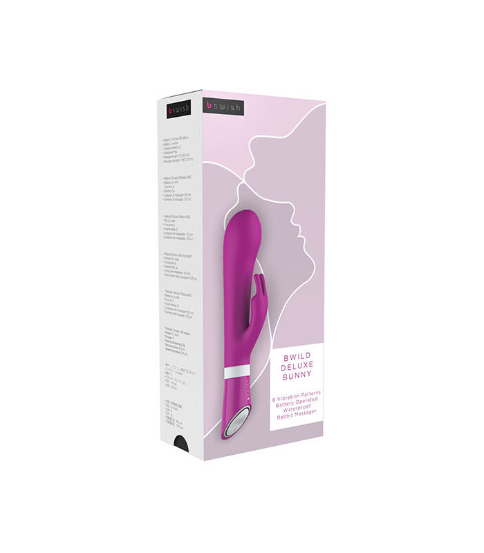 B Swish Bwild Deluxe Bunny framboise — Sélection douce | Folies Secrètes