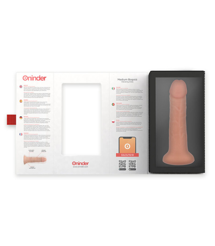 Oninder Bogotá moyen 20 cm app — Premium homme | Folies Secrètes