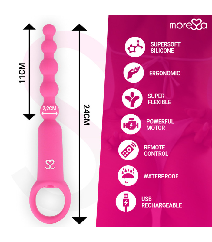 Moressa Ronie rose télécommande — Premium homme | Folies Secrètes