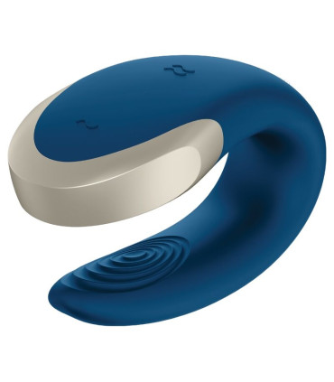 Satisfyer Double Love Partner — télécommande et silicone doux