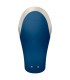 Satisfyer Double Love Partner bleu — profil plaisir partagé