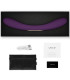 LELO Boomerang violet — profil courbé couple
