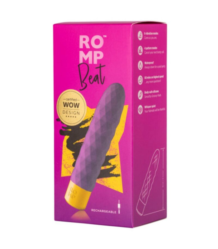 ROMP Beat Mini violet — Sélection douce | Folies Secrètes