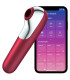 Satisfyer Dual Love rouge — vibrateur connecté, vue principale