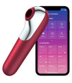 Satisfyer — Dual Love connecté rouge