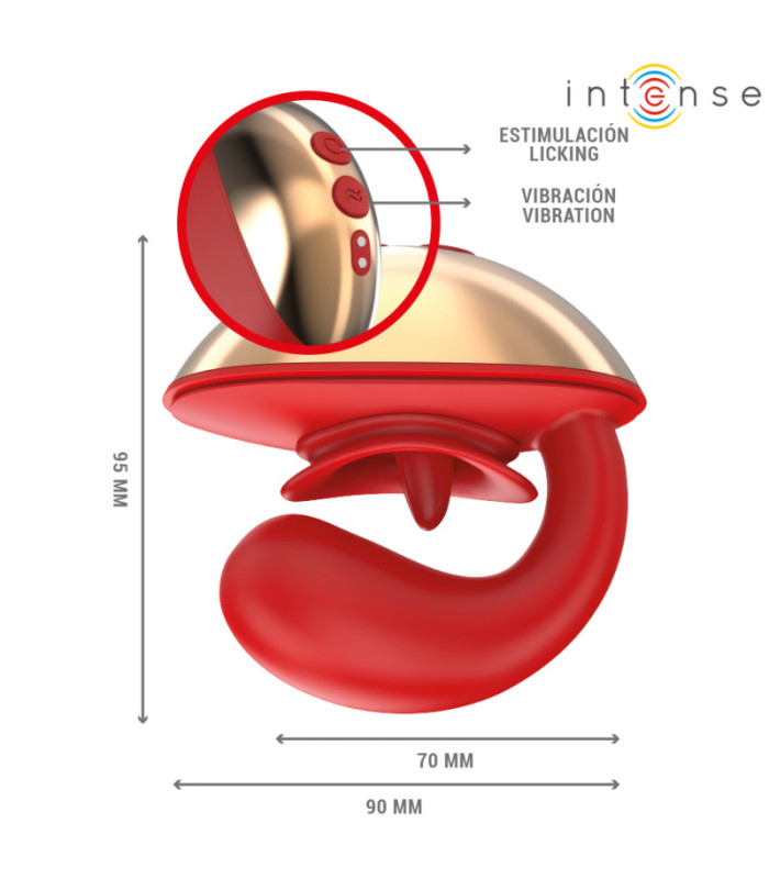 Intense Mariah 10 vibrations rouge — Sélection douce | Folies Secrètes