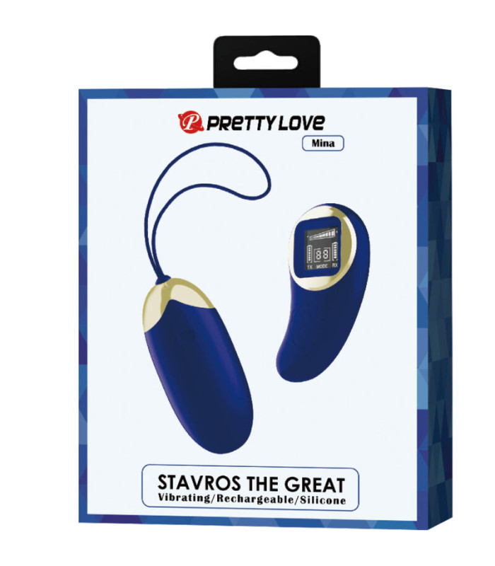 Pretty Love Mina bleu — Oeuf vibrant | Folies Secrètes