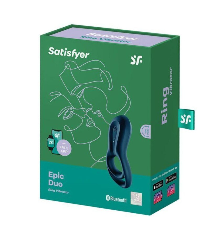 Satisfyer Epic Duo — double stimulation silicone doux