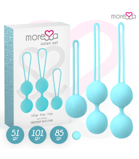Moressa Osian turquoise — boules de Kegel, vue principale