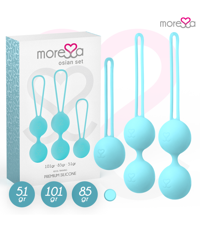 Moressa Osian turquoise — boules de Kegel, vue principale