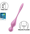 Satisfyer — Love Birds boules connectées rose