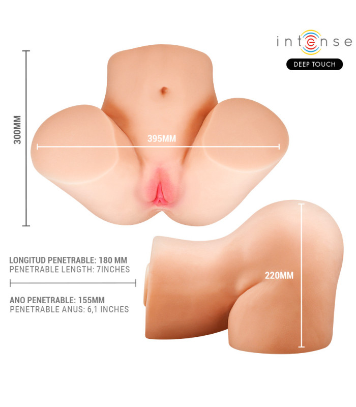 Intense Deep Touch Julia — Masturbateur vaginal | Folies Secrètes