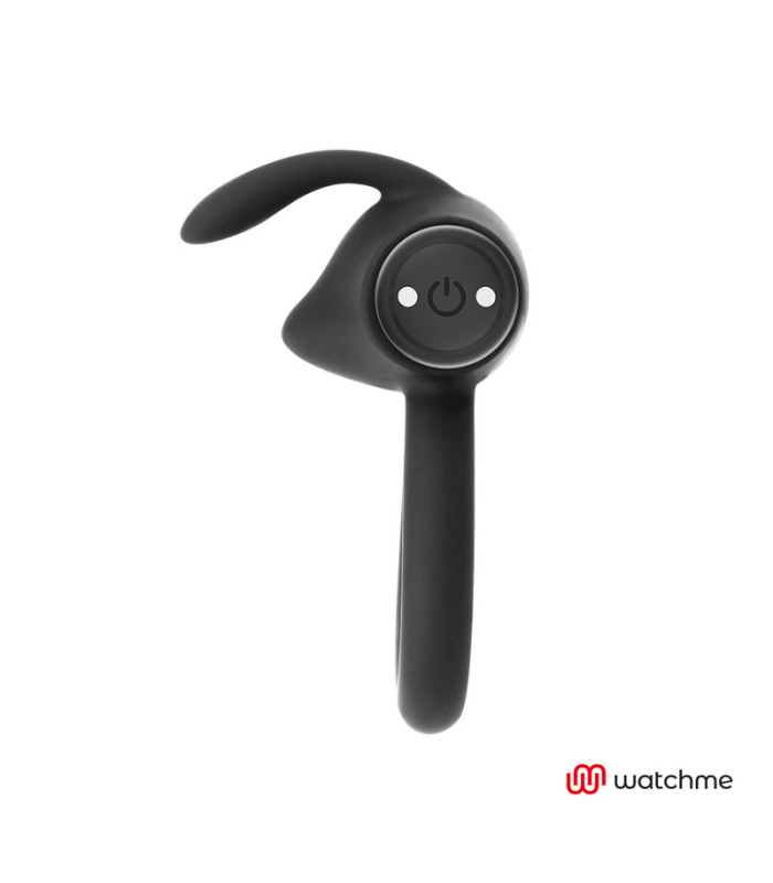 Black & Silver Agron — Cockring WatchMe | Folies Secrètes