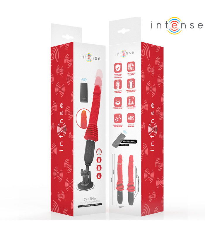 Intense Cynthia — Vibrateur poussée chauffant | Folies Secrètes