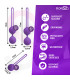 Moressa Osian set lilas — Boules de geisha silicone | Folies Secrètes