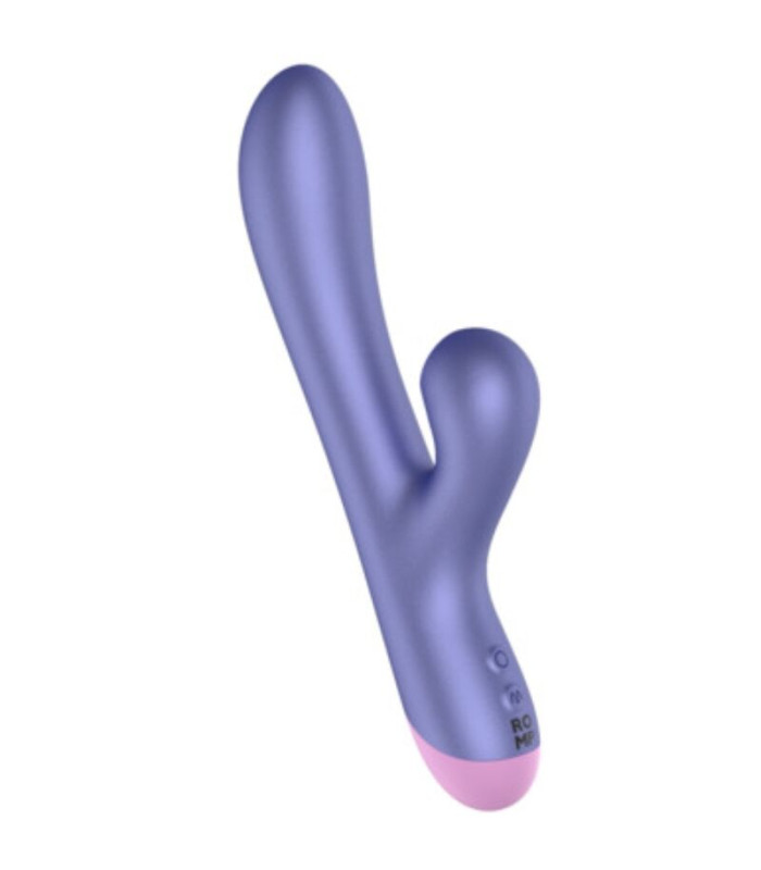 ROMP Pulse bleu — Rabbit double point G | Folies Secrètes