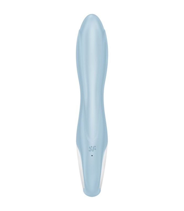 Satisfyer Air Pump Bunny 1 — Rabbit gonflable bleu | Folies Secrètes
