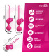Moressa Osian set — Boules de geisha silicone rose | Folies Secrètes