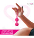 Moressa Osian set — Boules de geisha silicone rose | Folies Secrètes