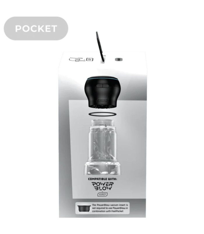 Kiiroo Feel Pocket Stroker — Masturbateur compact | Folies Secrètes