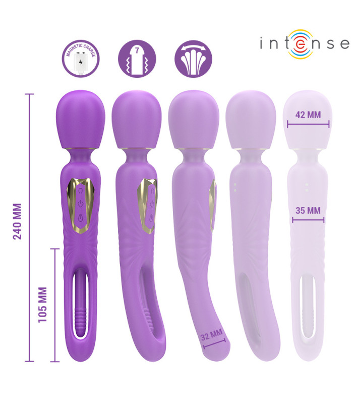 Intense Christy — Baguette vibrante langue rotative | Folies Secrètes