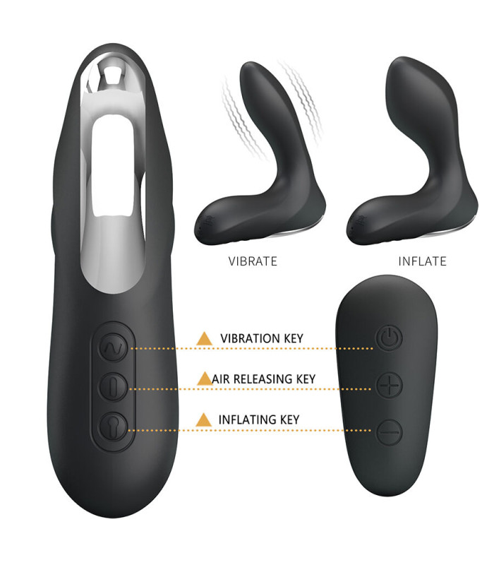 Mr Play prostate télécommande — Stimulateur vibrant | Folies Secrètes