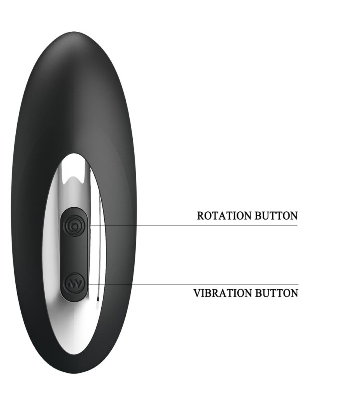 Mr Play prostate rotation — Stimulateur vibrant | Folies Secrètes
