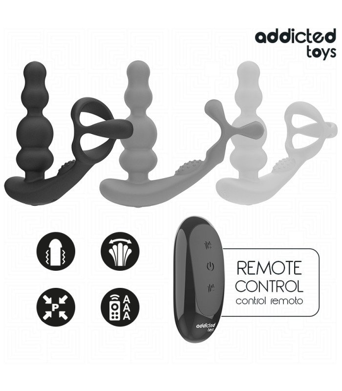 Addicted Toys prostate — Masseur télécommandé | Folies Secrètes
