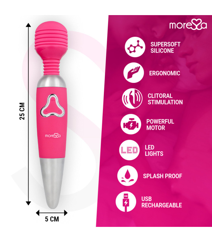 Moressa Odilon — Wand silicone rechargeable | Folies Secrètes