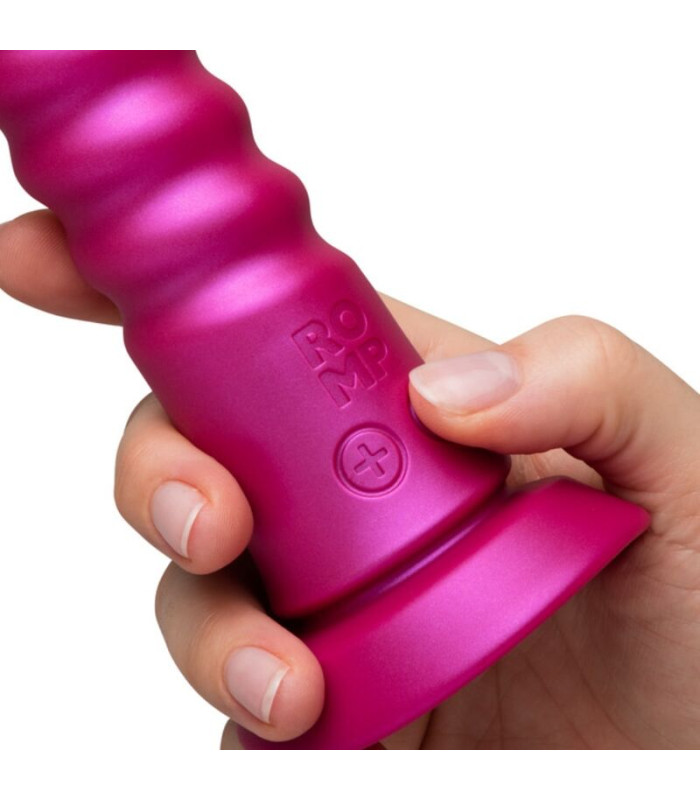 ROMP Jiggle rose — Vibrateur ventouse connecté | Folies Secrètes