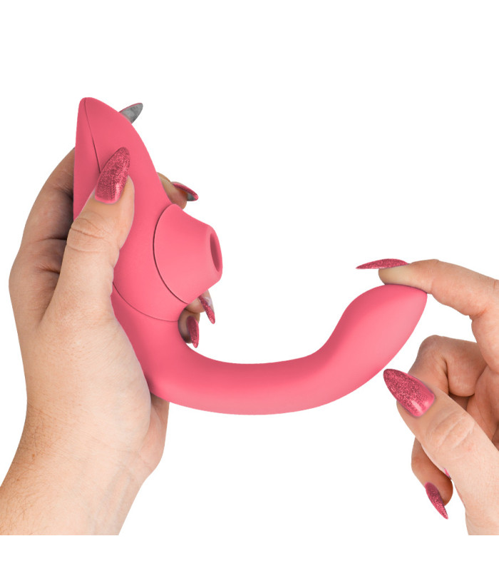 Womanizer Blend rabbit rose — Rabbit clitoridien | Folies Secrètes