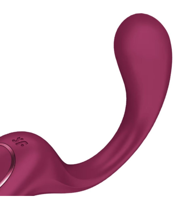 Satisfyer G for Goddess 2 bordeaux — Rabbit bouteille | Folies Secrètes