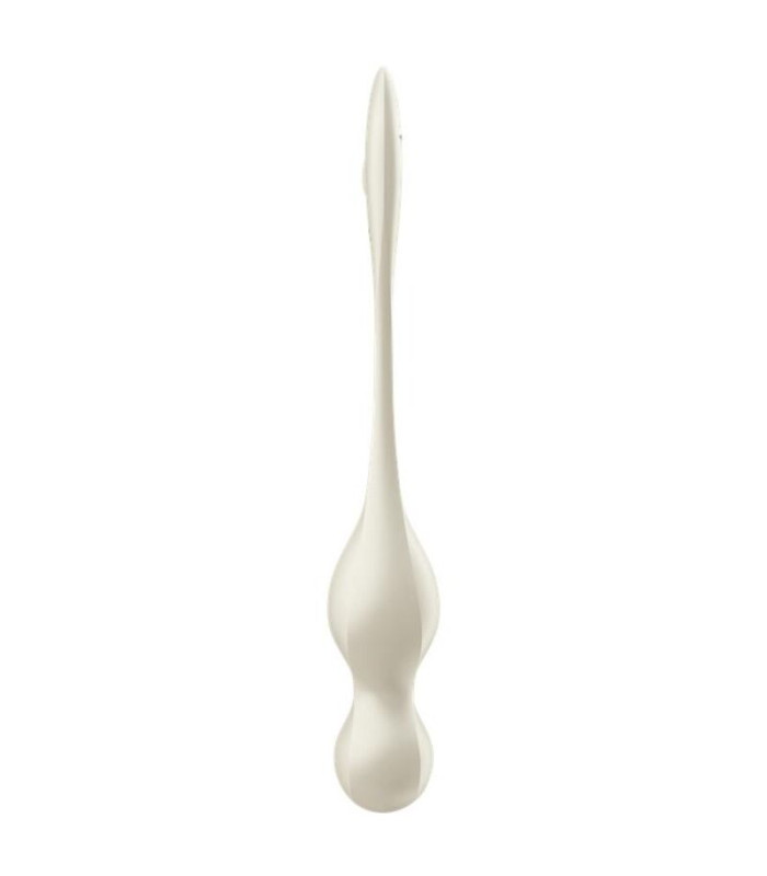 Satisfyer Love Birds blanches — Boules Kegel vibrantes | Folies Secrètes