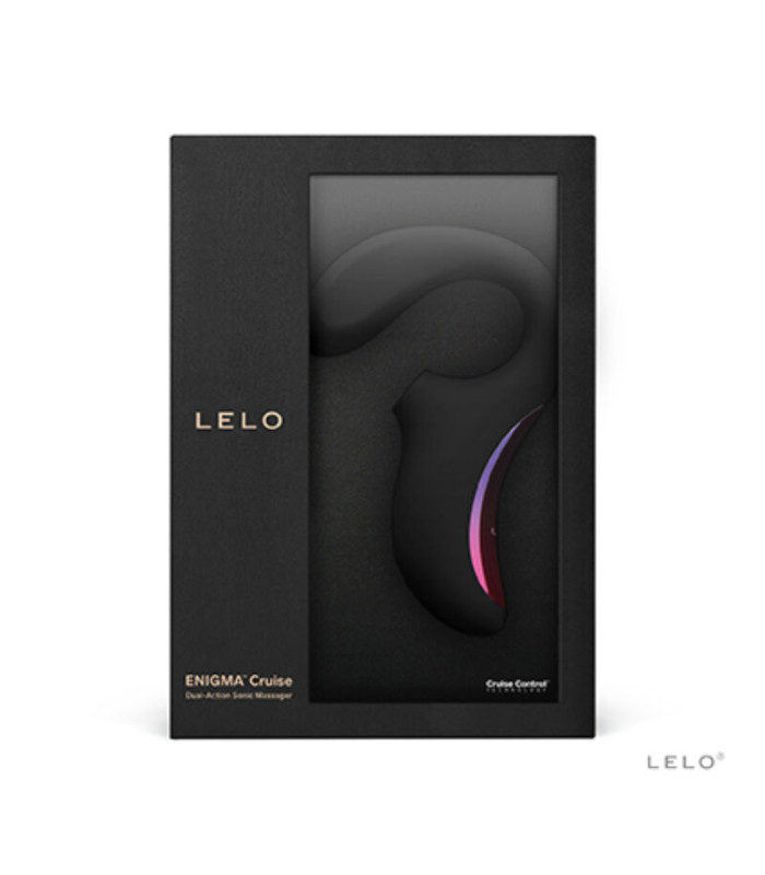LELO Enigma Cruise noir — Double stimulation | Folies Secrètes