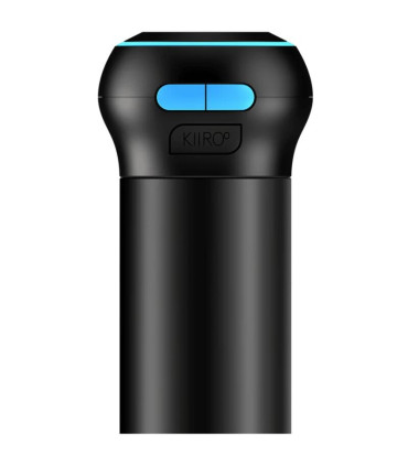 Kiiroo manette interactive — profil design premium noir