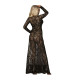 Robe de nuit longue manches longues Subblime | Folies Secrètes