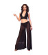 Ensemble haut pantalon noir Chilirose | Folies Secrètes